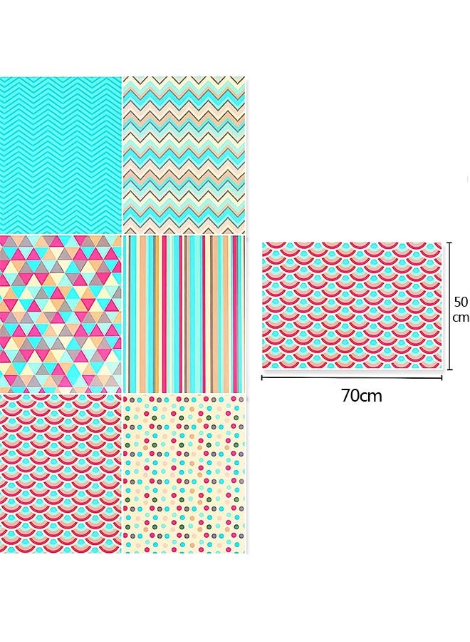 Generic Birthday Gift Wrapping Paper Set, Gift Wrap Paper with Ribbon Sticker and Tape, Wrapping Paper for Birthday Bridal Baby Shower Weddings All Occasion  - Image 2