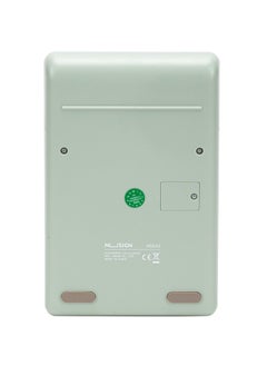 Deli DELI ENS042 NUSIGN Desktop Calculator | 12 Digits | Solar & LR44 Battery Dual Power | Assorted Colors (White/Green/Pink) | Ideal for Office, School & Home Use  - Image 5