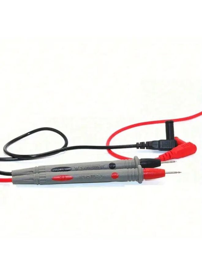 Red Heavy Duty 20A Alligator Clip Test Leads For Digital Multimeter - Image 5