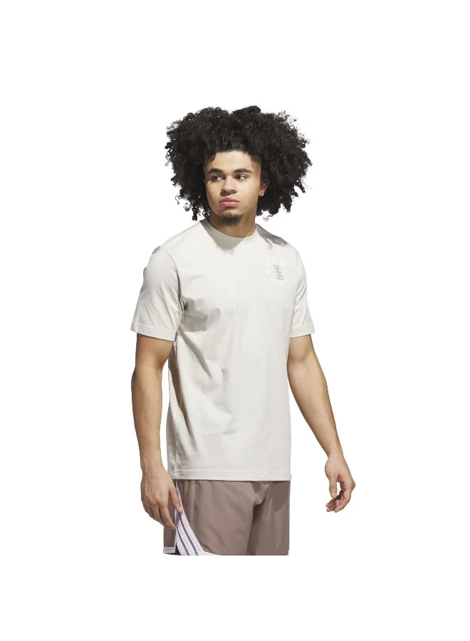 اديداس تيشيرت كرة سلة بيج من فجر إلى غروب الشمس للرجال مقاس