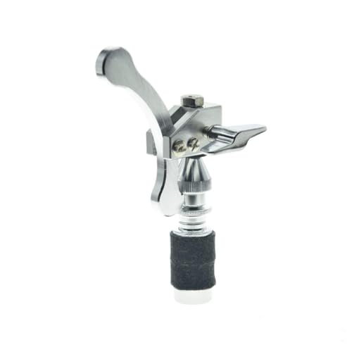 KAISH Jazz Drum Touch Drop Clutch Standard Quick Release HiHat Clutch for Cymbal Stand Silver - Image 1