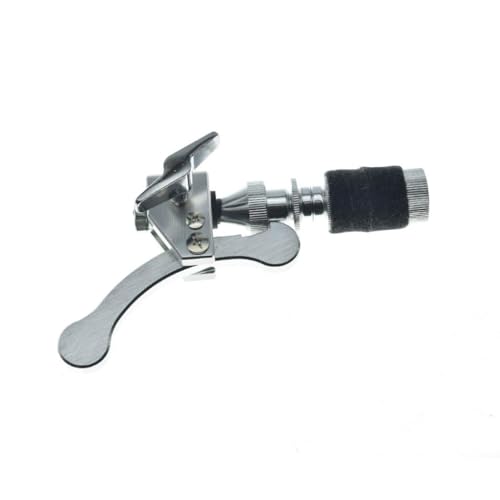 KAISH Jazz Drum Touch Drop Clutch Standard Quick Release HiHat Clutch for Cymbal Stand Silver - Image 3