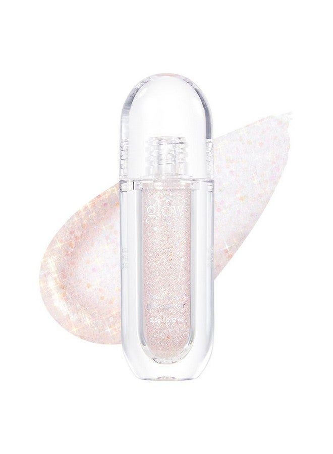 جلو بريق زجاجي متوهج ومحطم #1979: بريق عيون لامع يدوم طويلاً، ظلال عيون لامعة سائلة مع أداة تمييز مع أداة تطبيق دقيقة، 0.1 أونصة - Image 1