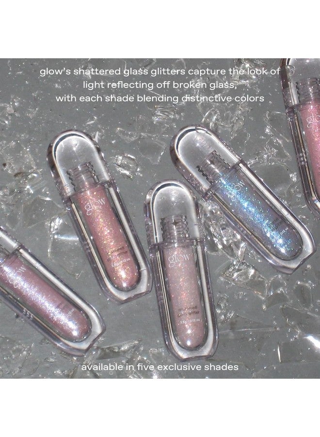 جلو بريق زجاجي متوهج ومحطم #1979: بريق عيون لامع يدوم طويلاً، ظلال عيون لامعة سائلة مع أداة تمييز مع أداة تطبيق دقيقة، 0.1 أونصة - Image 3