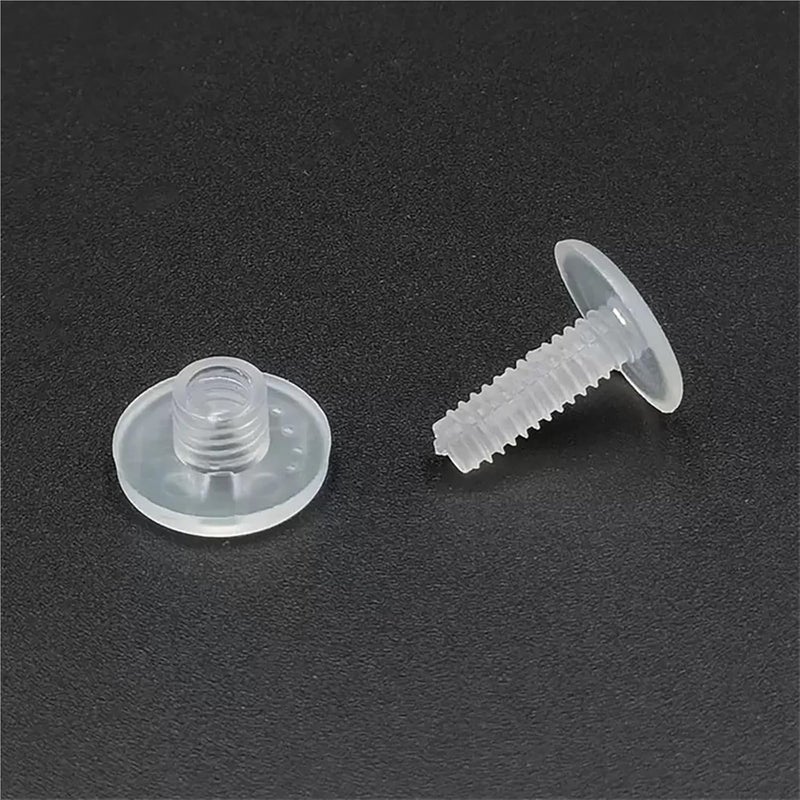 100PCS Butt Screw Plastic Buckle/Photo Album Lock Binding(M5X37) - Image 5