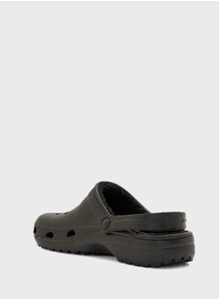 Truffle Fur Strap Crossover Flat Sandal  - Image 2