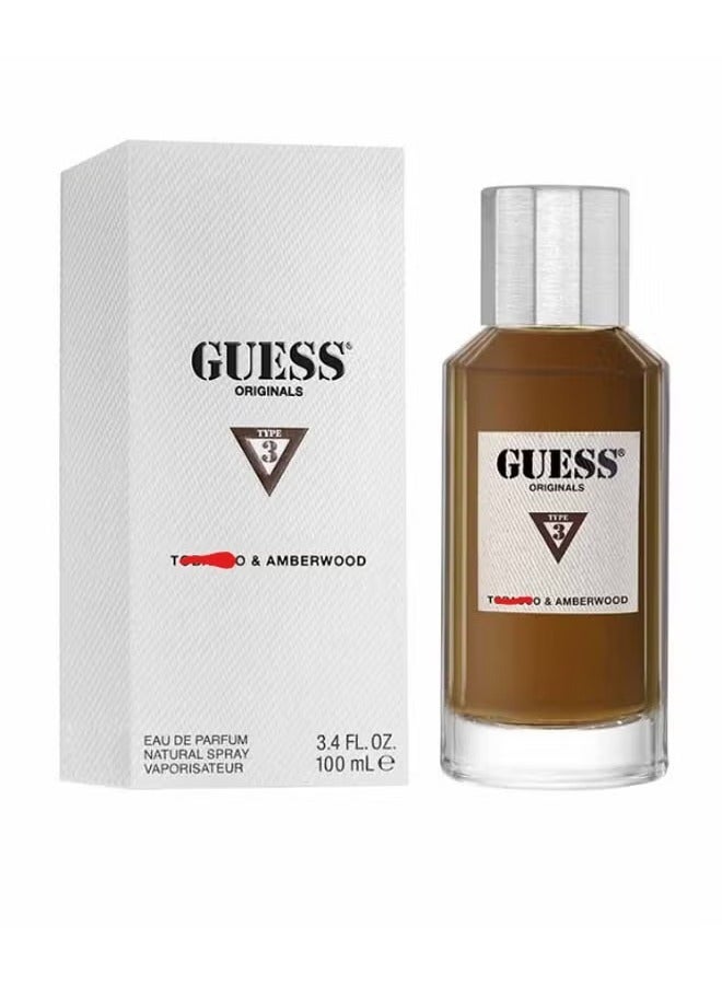 GUESS Originals Type 3 To***co & Amberwood EDP 100ml
