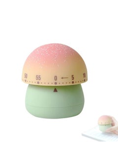 CMGTYYD Fantasy Mushroom Mechanical Timer, Cute Kitchen Timer, Cartoon Mushroom Shaped Time Manager, Student Learning Self-Regulation Reminder, Kitchen Timer for Kitchen, Home, Classroom, Study, Daily  - Image 1