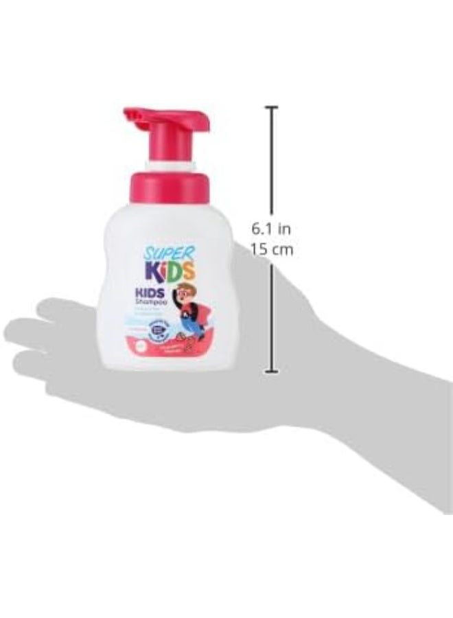سوبر كيدز - شامبو للأطفال برائحة ميلك شيك الفراولة - 300 مل - للأعمار من 2 سنة فأكثر - Image 3