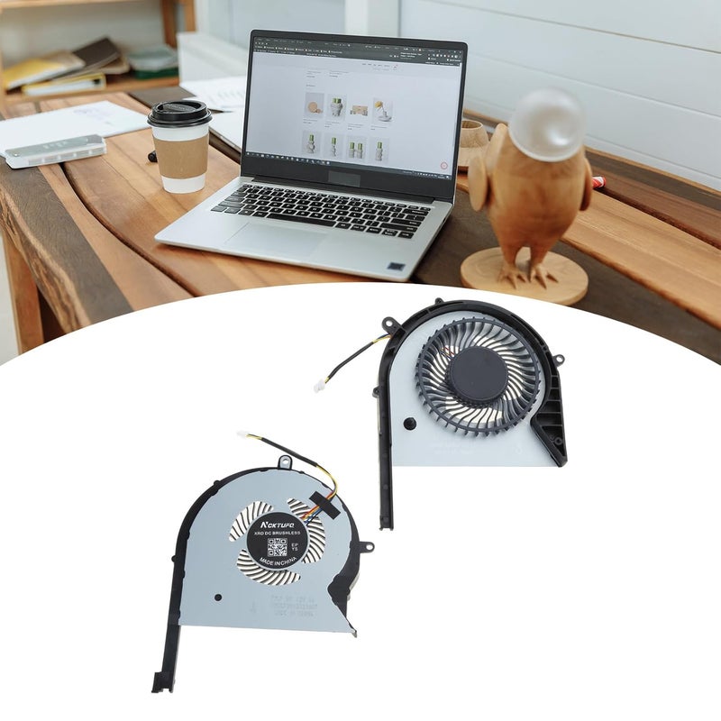 Replacement CPU GPU Cooling Fan Heatsinks Laptops Graphics Card for GL503 GL503VS GL503V Laptops Accessory Replacement - Image 2