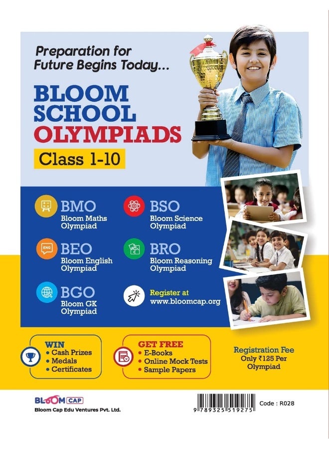 Arihant Publication India Limited Bloom CAP English Olympiad Class 8 - Image 2