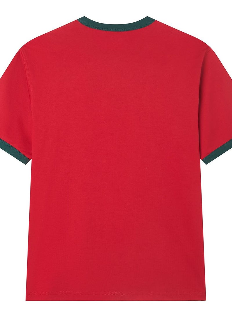 GIORDANO Men Relaxed Minions World Cup Jersey Tee - Image 4