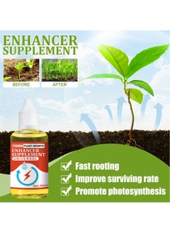 YEGBONG 50ml Plant Growth Enhancer Supplement Concentrate Liquid Fertilizer Nutrient for Transplant Fast Rooting Rescue Disease Seedlings  - Image 4