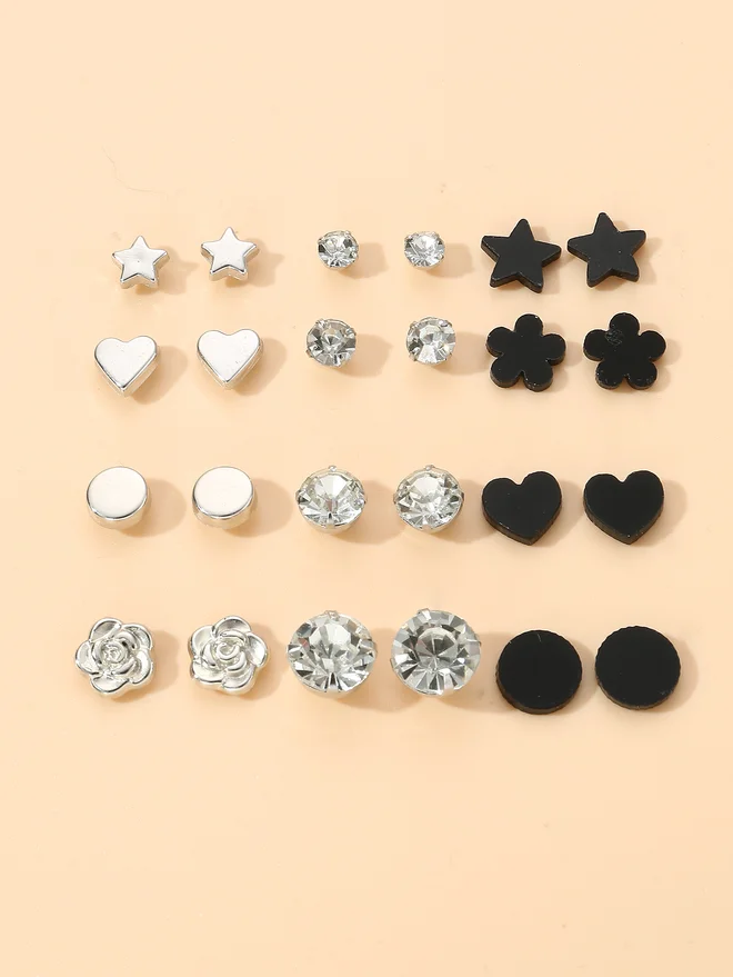 تايك تو Take Two Set of 12 - Assorted Earrings