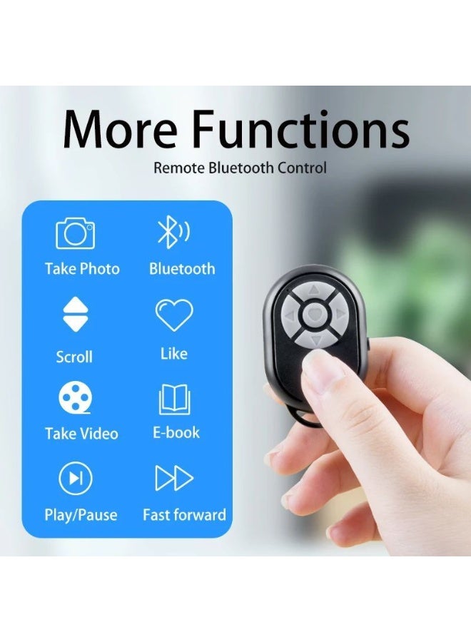 Silicon Bluetooth Mobile Remote – Multi-Functional Douyin Controller for Selfies, Video Shooting & Page Turning - Image 3