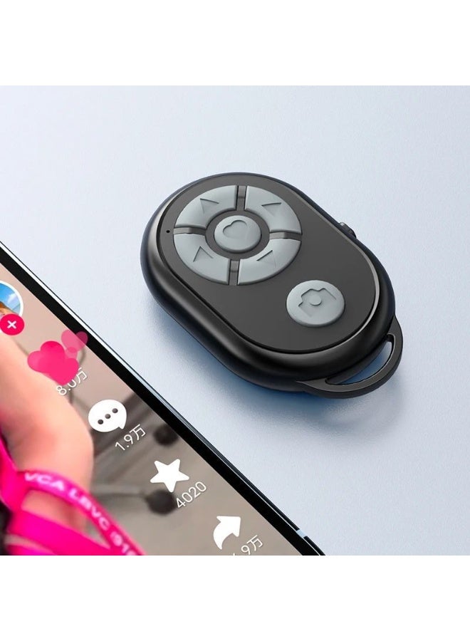 Silicon Bluetooth Mobile Remote – Multi-Functional Douyin Controller for Selfies, Video Shooting & Page Turning - Image 5