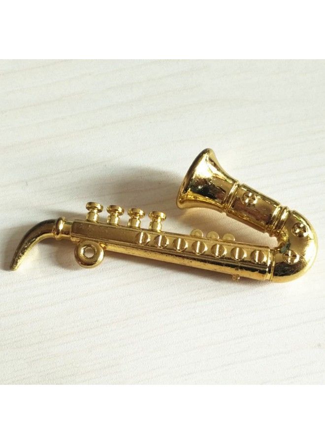 Toyvian 9 Pcs Miniature Saxophone Mini Saxophone Model Miniature Musical Instruments Dollhouse Instruments 1: 12 Mini - Image 5