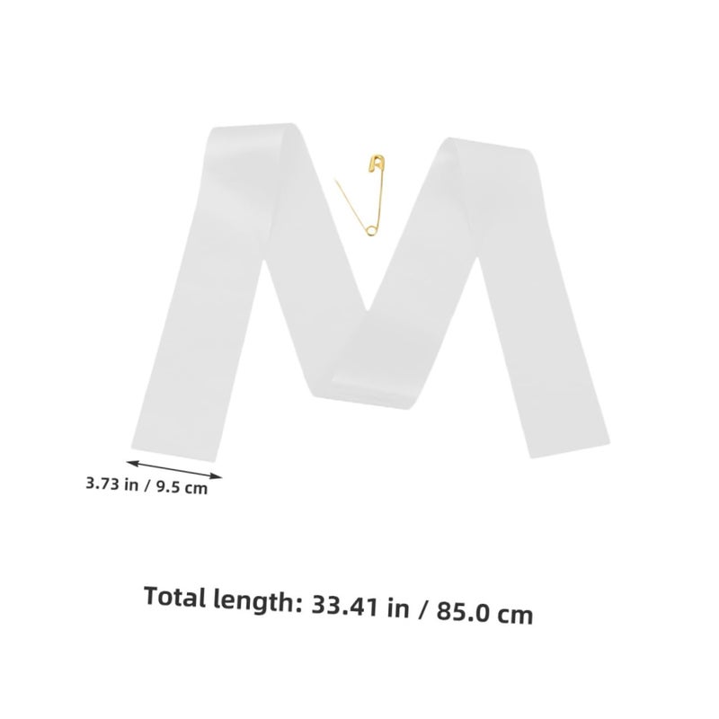 6Pcs Satin Sashes For Bachelorette Party Graduation Wedding Photo Props - Image 3