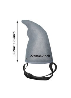 Civaner Civaner Shark Costume Shark Fin Gray Shark Costume Costume Props Easy to Wear Shark Accessories Costume for Adults Cosplay  - Image 2