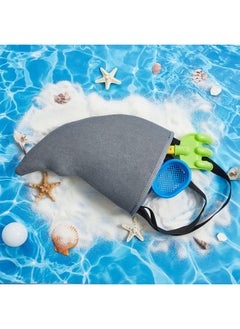 Civaner Civaner Shark Costume Shark Fin Gray Shark Costume Costume Props Easy to Wear Shark Accessories Costume for Adults Cosplay  - Image 4