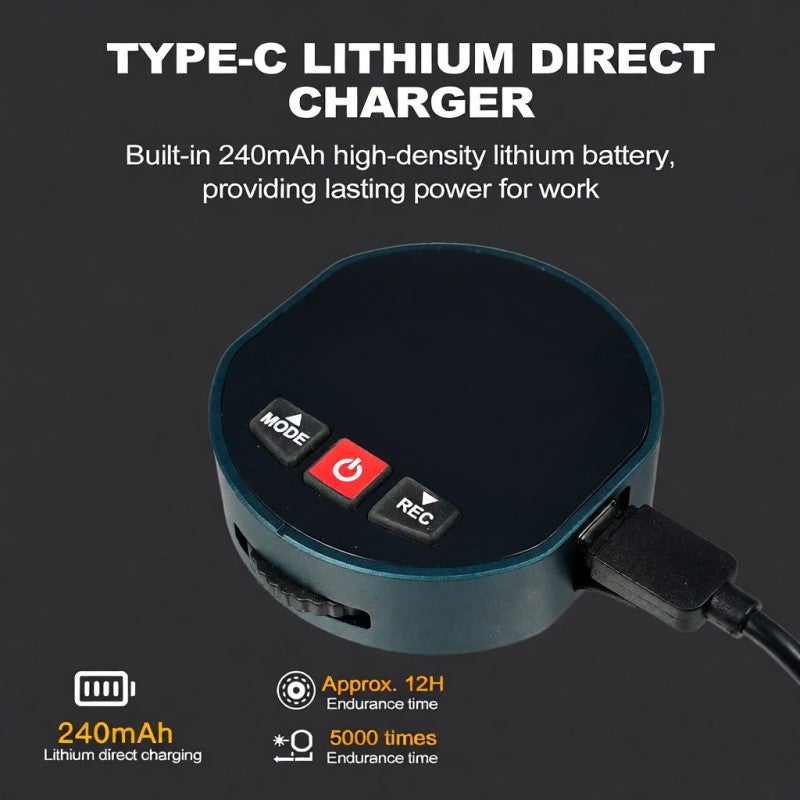 Distance Meter: Roller & Laser, Magnetic Back, 5 Adjustable Accuracy Modes - 30 Sets Data Storage, 0‑99.999 Meter Range for Indoor Outdoor Measurement Scenarios - Image 3