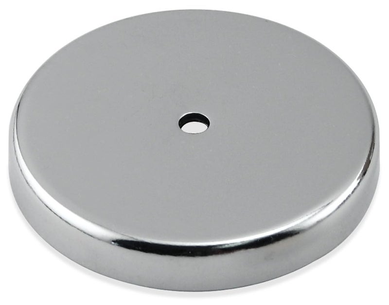 Master Magnetics عبوة مغناطيسية دائرية من ماستر ماغنيتيكس - مغناطيسات قوية ثقيلة - سحب 65 رطل لكل واحدة - للاستخدام الداخلي والخارجي - مطلية بالنيكل - قطر 2.618 بوصة - ثقب 0.275 بوصة - سمك 0.375 بوصة - عبوة 3 قطع - Image 2