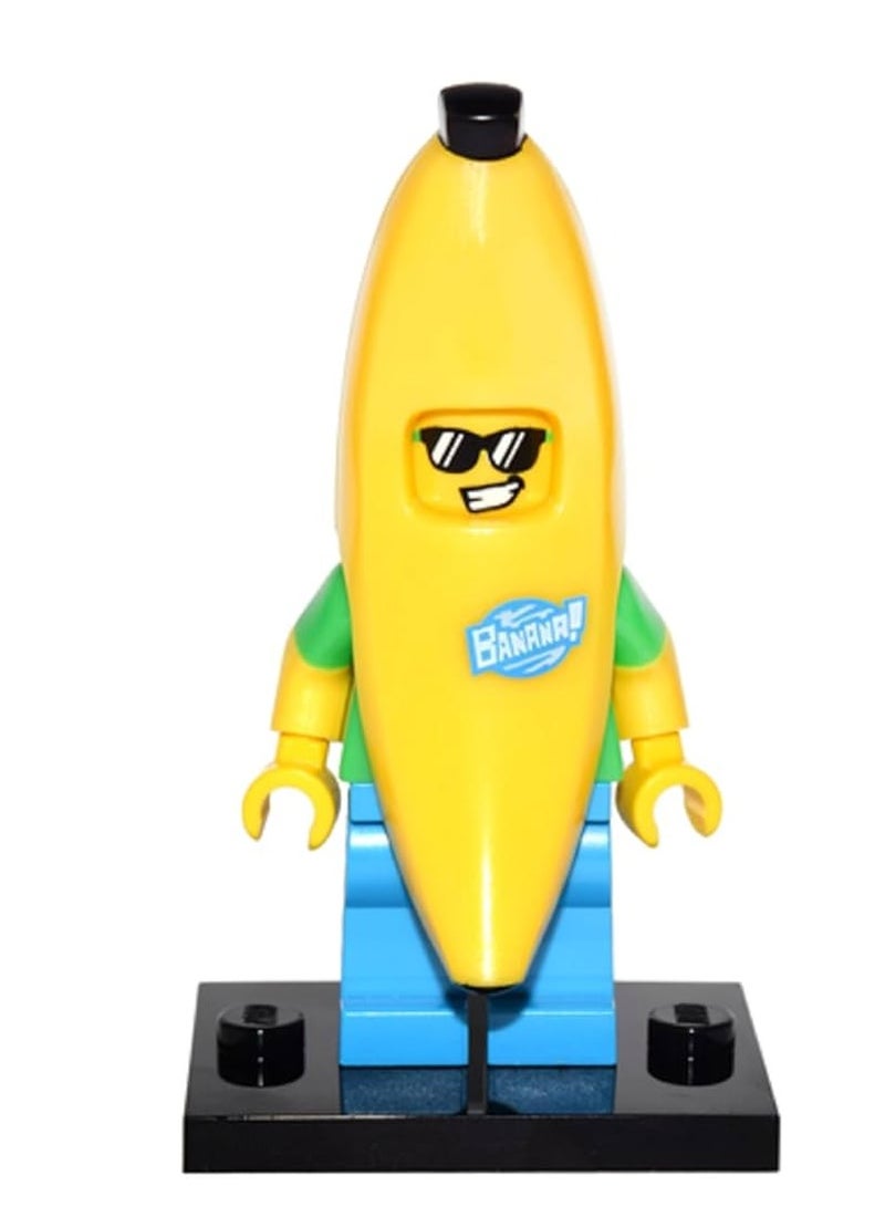 Set of 4 custom mini character toys, building block games for kids and adults. Build your own adventure with famous figures, character figurines, male figures with assorted blocks, kids’ blocks, building toys, boys’ toys, girls’ block toys, creative building game for kids, character-based block play, construction blocks, creative building set for girls, building toys for children and unique dolls, character block toys for ages 3 and up.  - Image 1