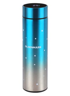 Olsenmark Olsenmark Stainless Steel Vacuum Flask OMVF7016 Travel Mug with Smart LCD Touch Screen Multicolor 500ml, leak prof, double wall SUS316 S.S steel, spill proof e  - Image 1