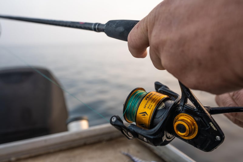 PENN Spinfisher VII 5500 Saltwater Spinning Reel, Right/Left Handle Position, IPX5 Seal, HT-100 Front Drag, Superline Spool, Precise CNC Gear Technology - Image 5