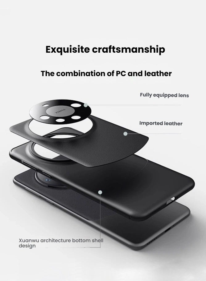 general Case Huawei Honor Maigc 6RSR mobile phone case , magnetic Maigc6 RS color matching leather case 5G  lens all-inclusive ,Honor shell magic men and women new - Image 3