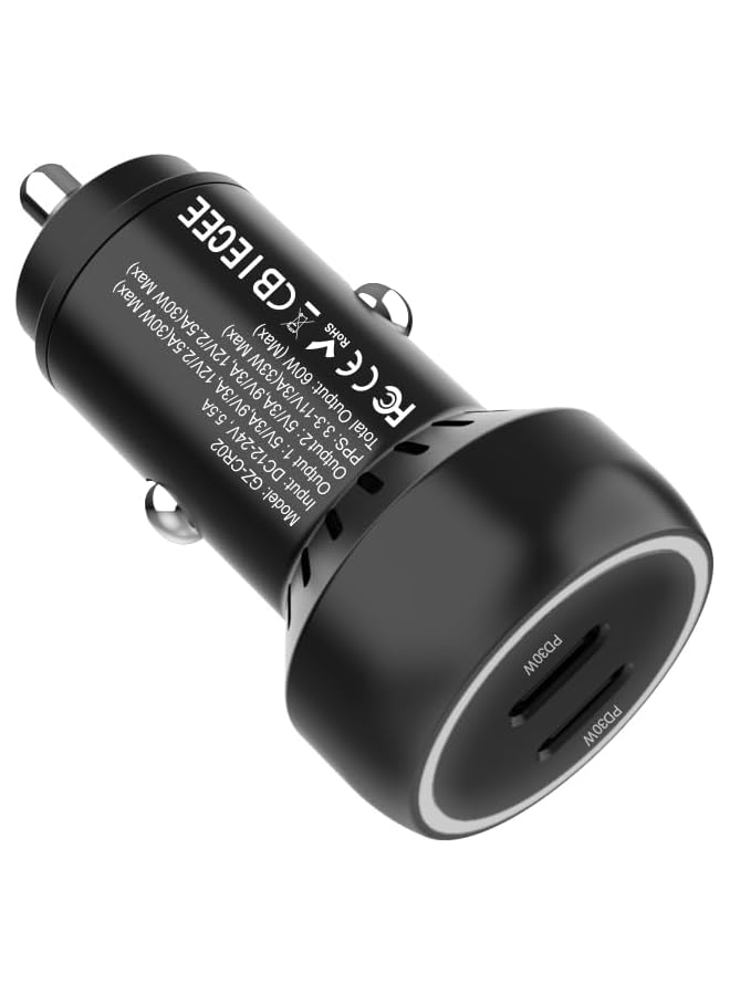 Gizmo 60W Car Charger, Support Fast Charging, 2 Years Warranty - Image 5