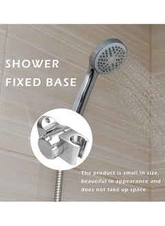 SYOSI Bathroom Showers Holder, 30° Adjustable Shower Head Holder Wall Mounted Handheld Shower Head Bracket for Home Bathroom Accessories  - Image 4