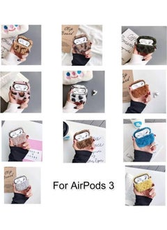 NIBEMINENT Bluetooth Headphone Protective Case For Apple AirPods Pro Brown  - Image 3