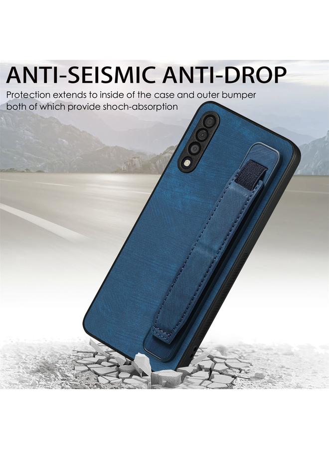 S-TOP Case For Samsung Galaxy A53 5G Retro Wristband Holder Leather Back Phone Case - Image 2