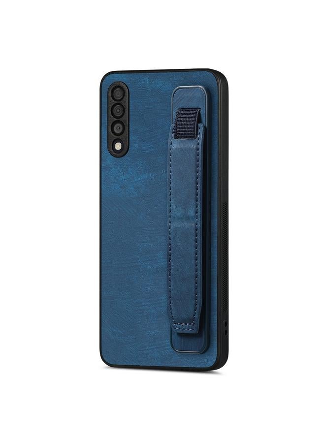S-TOP Case For Samsung Galaxy A53 5G Retro Wristband Holder Leather Back Phone Case - Image 1