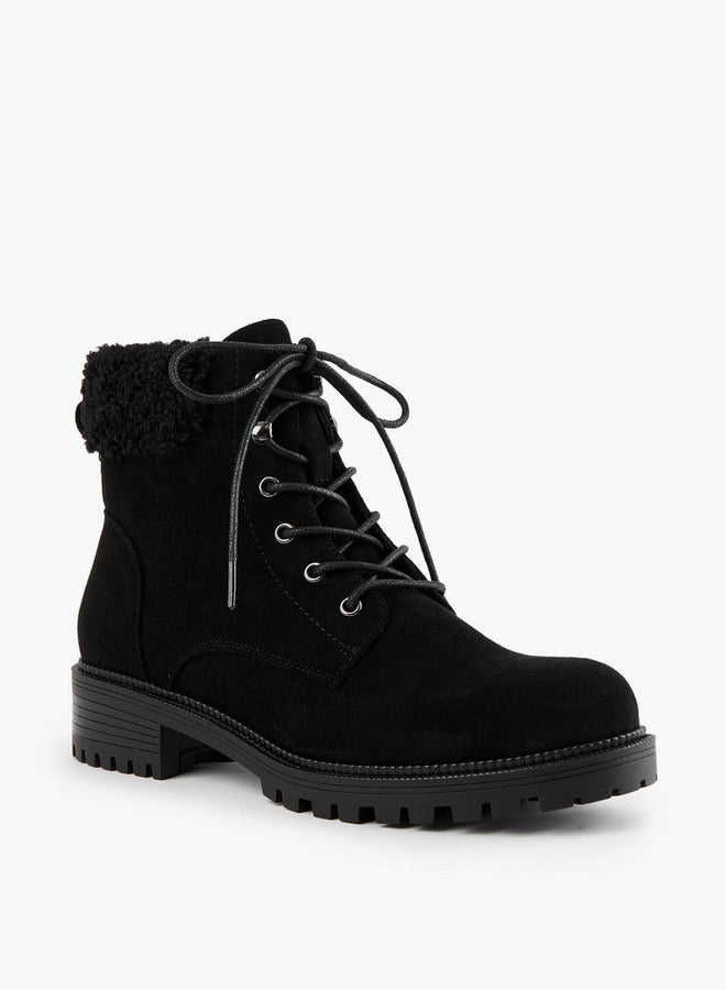 Lee Cooper Women's Solid Ankle Boots with Zip Closure - Image 2