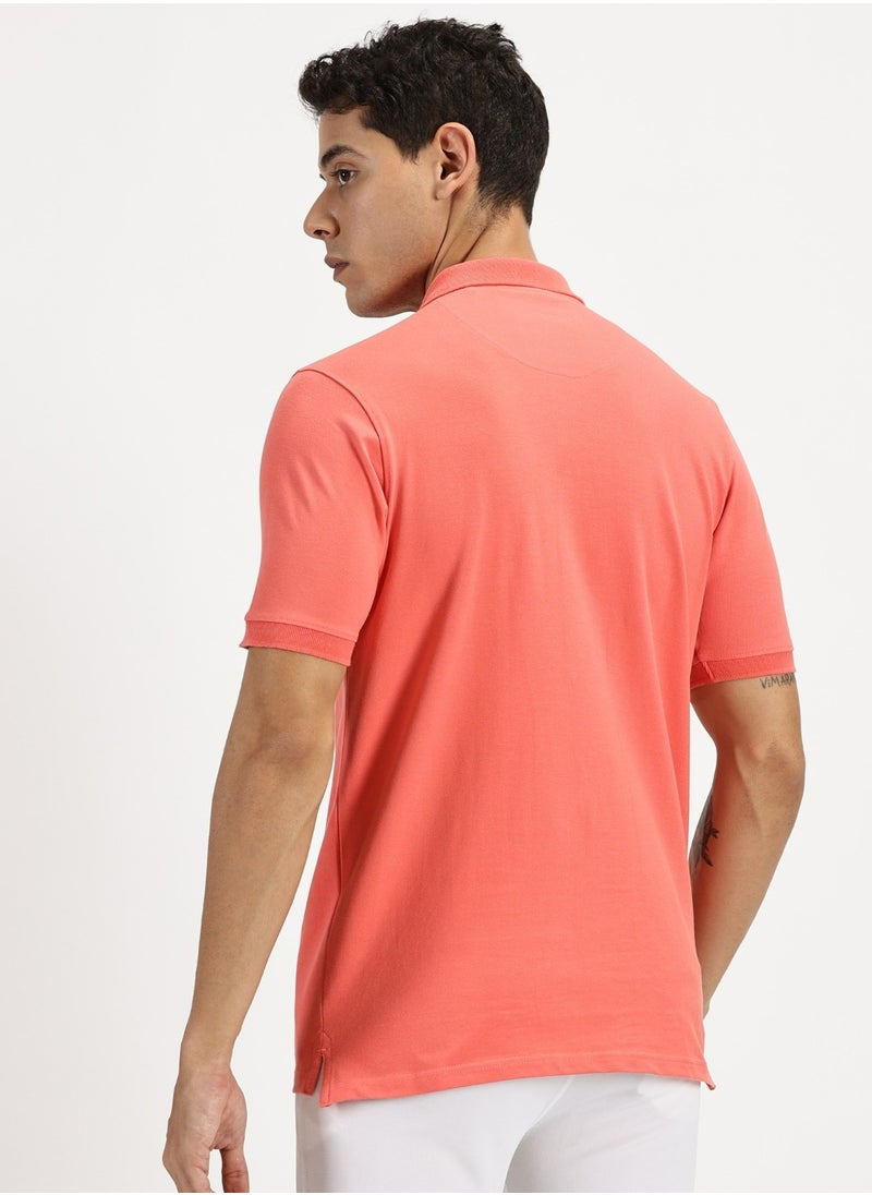 Simple & Rare Simple & Rare Zip and Button Men's Polo Shirt  - Image 5