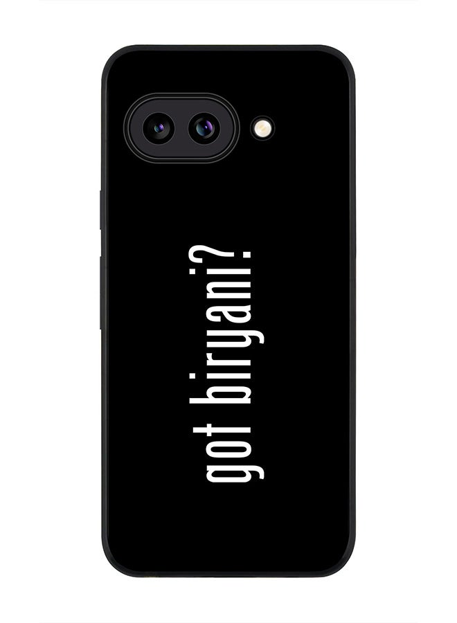 Stylizedd For Google Pixel 9a Case,Slim fit Camera Protection, Shockproof Thin Phone cover  - Got Biryani?