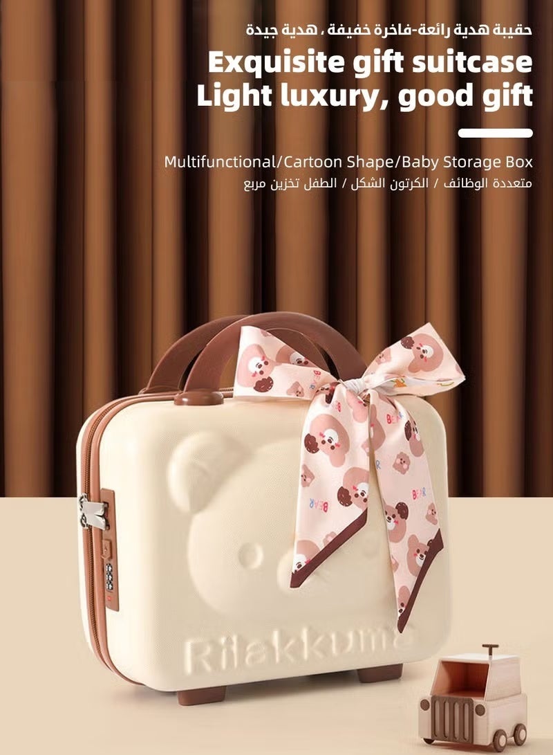 DOOKOO 30PCS Newborn Baby Gifts Set, Newborn Layette Gift Set, Baby Clothes Accessories Set for Boys and Girls, Premium Cotton, Perfect Gift Box with Beautifully Suitcase for Spring Summer Autumn Winter - Image 3