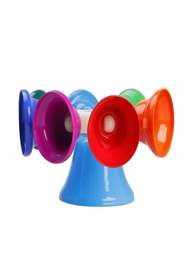 LANDTOM Orff Children's Percussion Instrument, Hand Bells,Desk Bells,Rainbow Diatonic Bells for Kids, Toddler Preschool Musical Learning Toys, Kid Birthday Gift for 3-Year-Old and Over (DB002) - Image 3