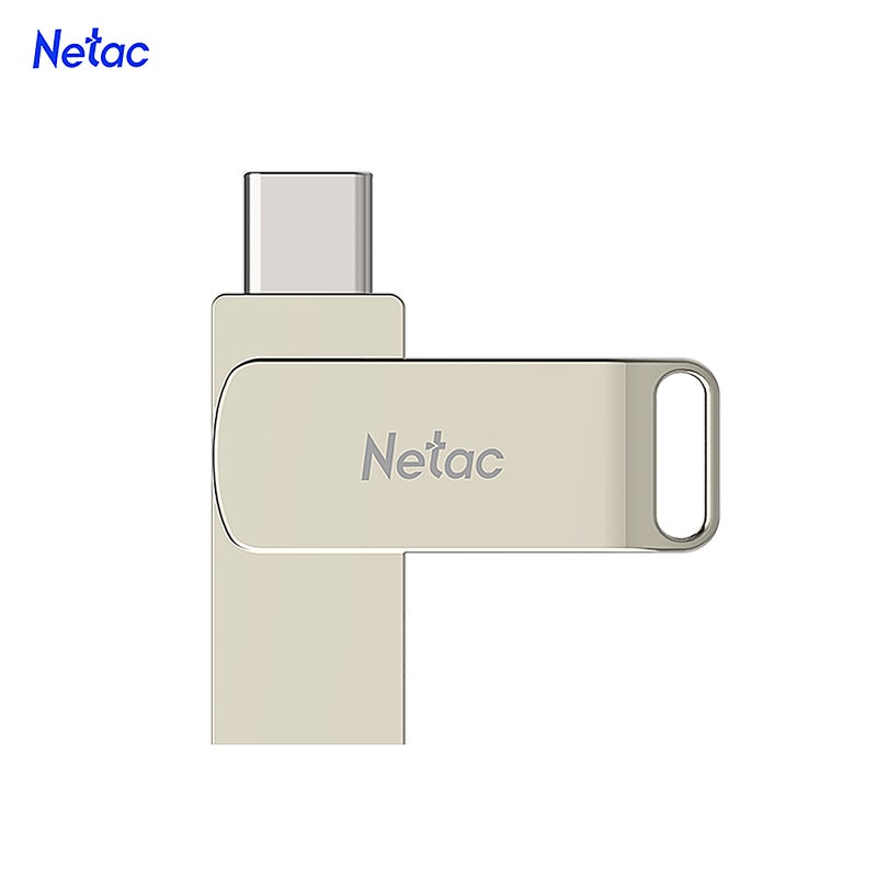 نيتاك فلاش درايف USB بمنفذ Type-C وواجهة مزدوجة 64 GB - Image 2