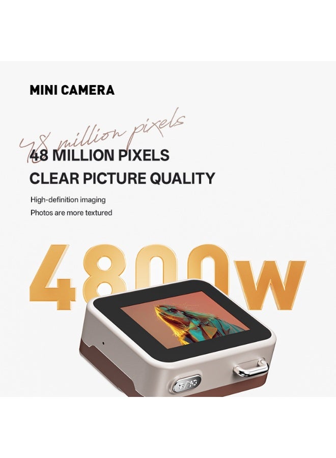 general CCD retro mini digital camera, student campus camera, camera, video, high-definition camera element - Image 2