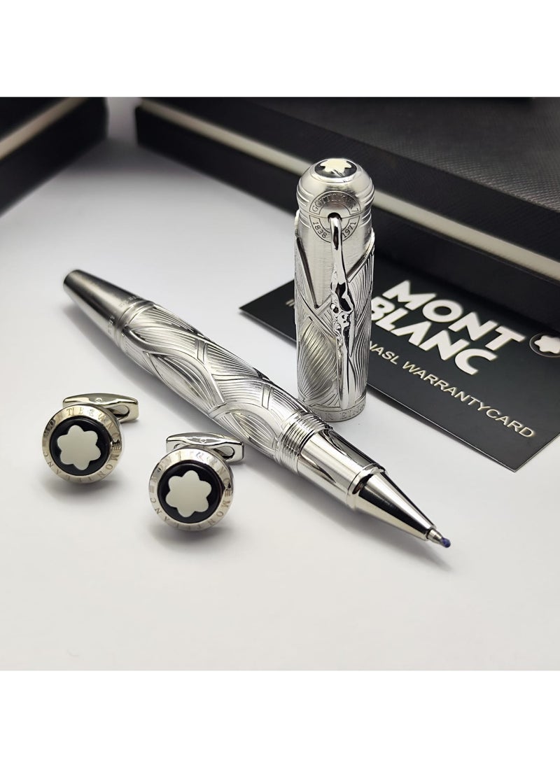 Mont Blanc Mont Blanc pen and cufflink Estelle Estelle New latest version Mont Blanc 