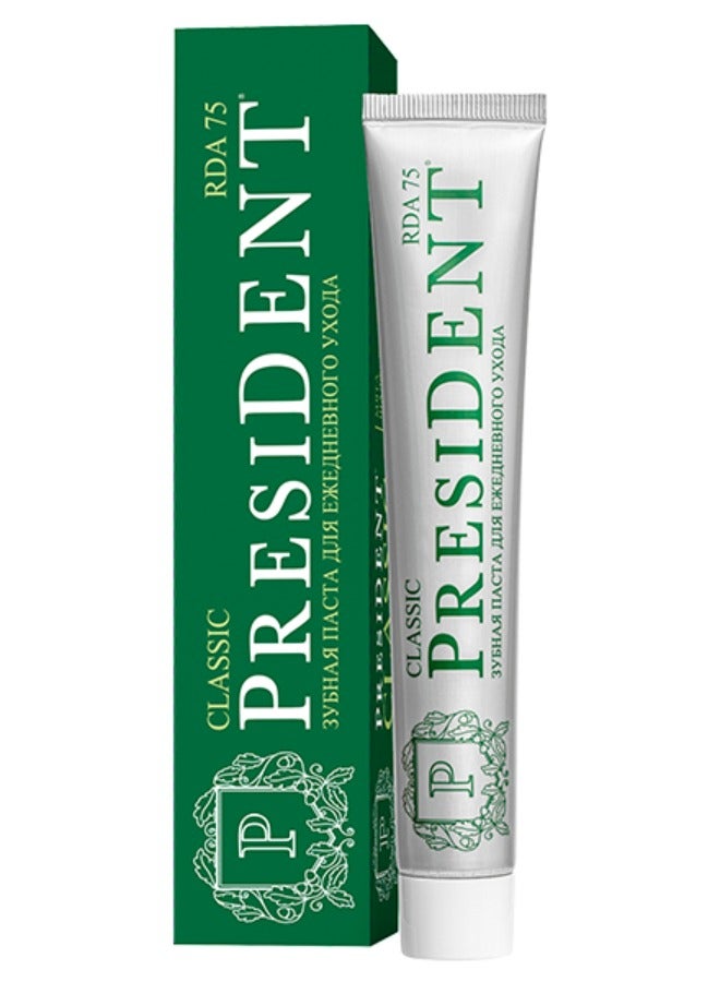 بريزدنت معجون أسنان بريزدنت كلاسيك 75 مل - حماية شاملة وانتعاش يومي لجميع أنواع الأسنان - Image 1