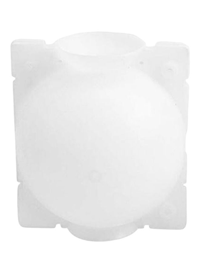 نيبمينينت صندوق كروي لجذور النباتات أبيض 12x1x12سم - Image 1