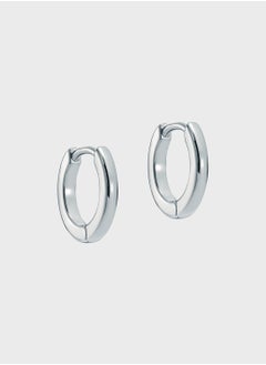 Ted Baker Logo Detail Hoop Earrings  - Image 3