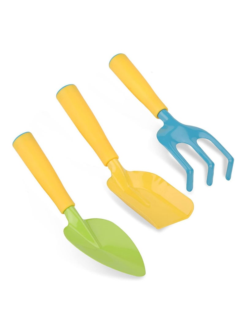 Loquat Kids Garden Tools Set，Garden Spade Shovel Trowel Rake Yard Digging Beach Sand Safe Toys for Toddlers Gifts - Image 1