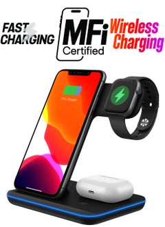 Professional Fast Wireless Charger for Apple iPhone/Android/Smartwatch and Air Pods