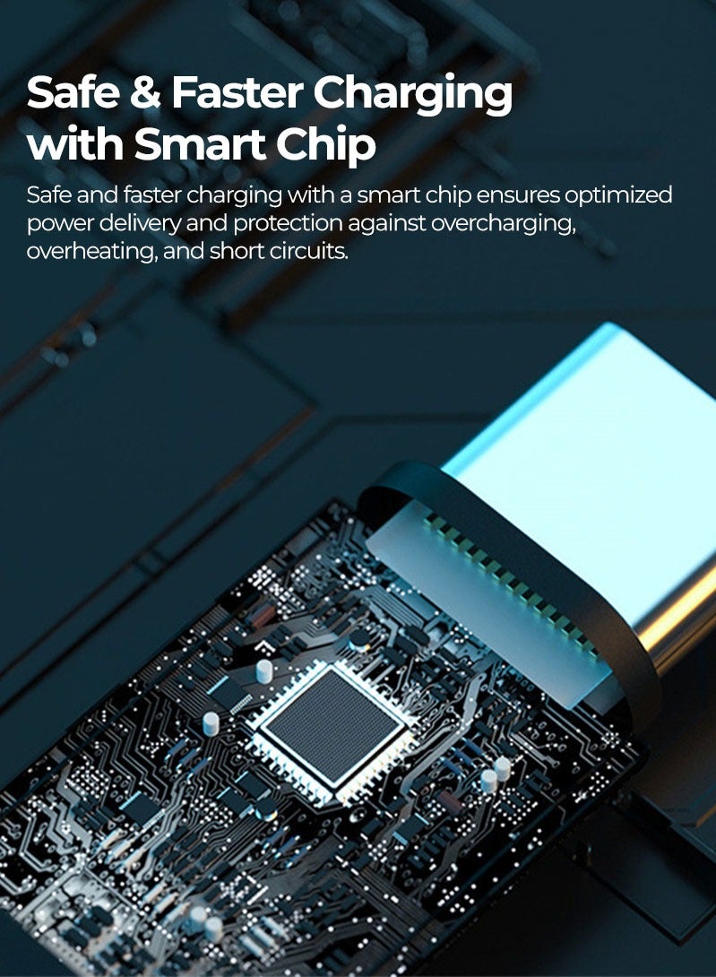 Soloffer USB C Cable, 65W Braided Cord USB-C to USB-C 2.0 Cable Compatible for iPhone 15/15 Plus/15 Pro/15 Pro Max, iPad Pro/Air, MacBook Pro/Air, Galaxy S24 S23 Ultra, Huawei P60, Xiaomi, etc-1M - Image 5