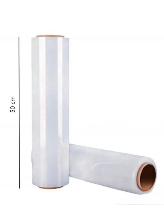 SamettexTransparent Stretch Wrap Film Clear 1kg one piece - Image 2